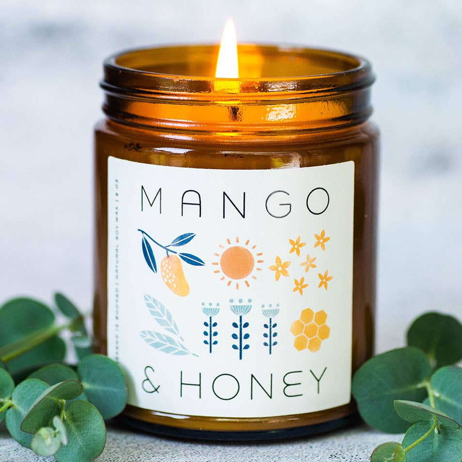 Mango & Honey Soy Candle