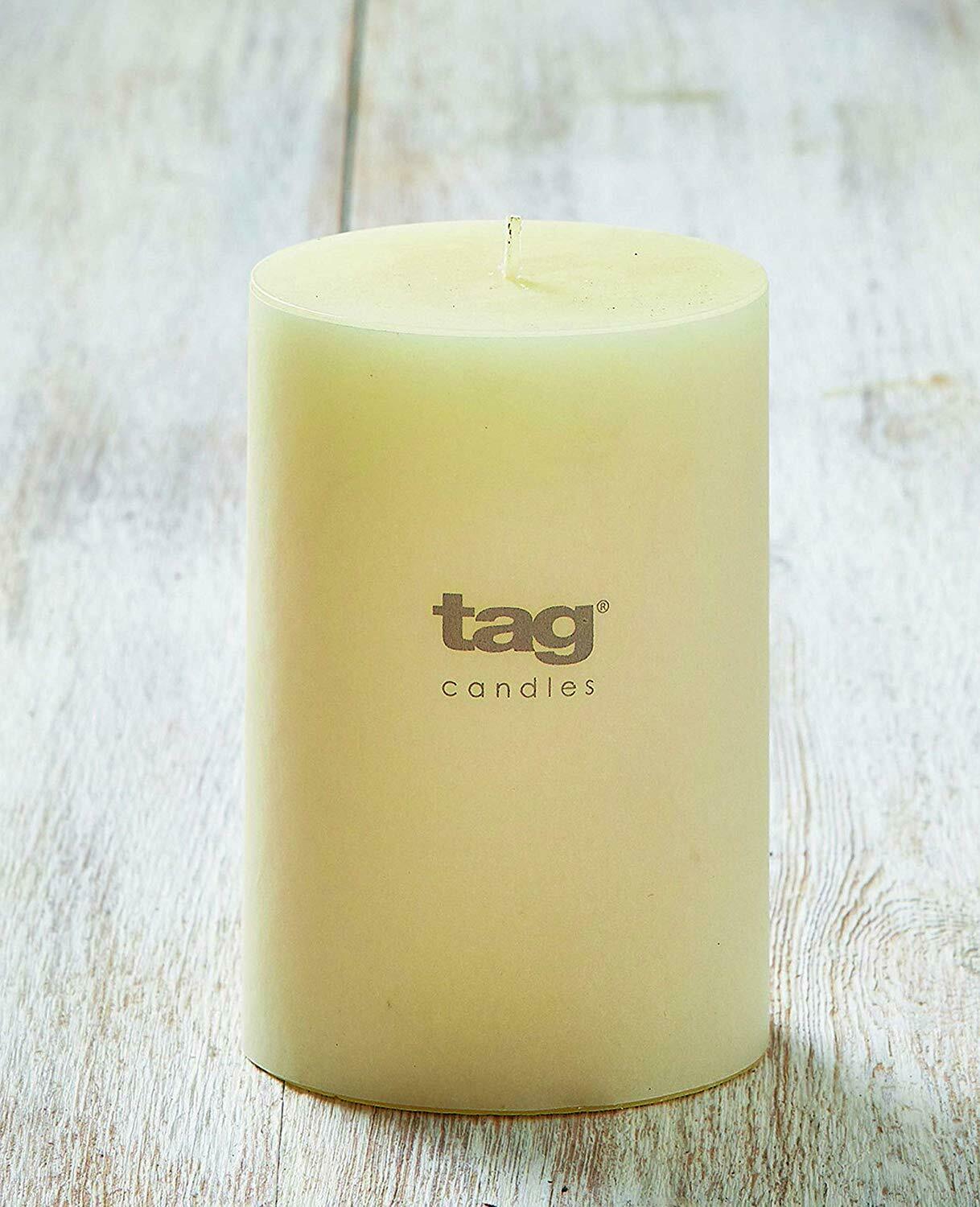 Pure Soy Chapel Pillar Candle, 4 x 6