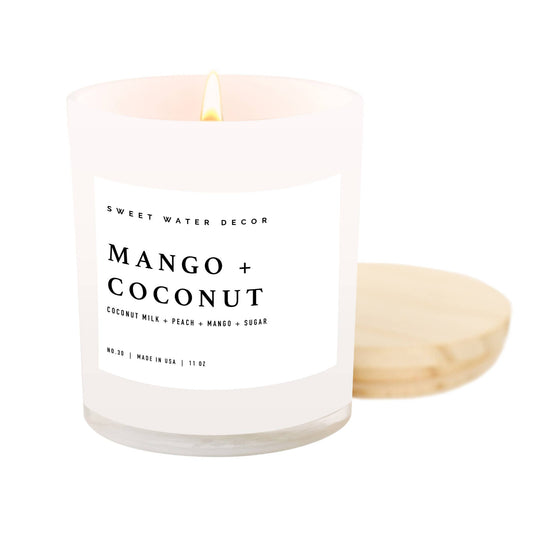 Mango and Coconut Candle