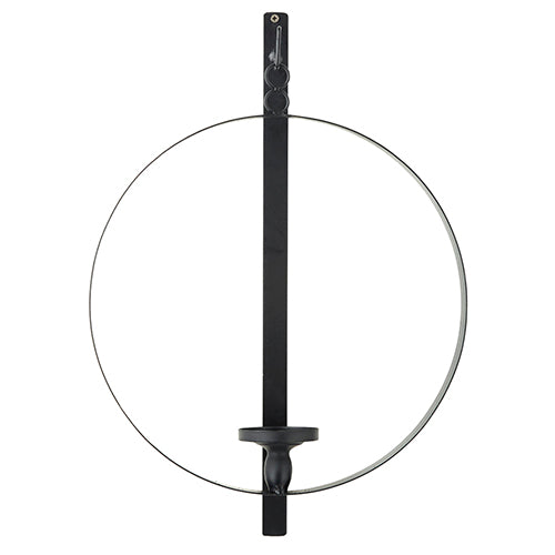 Circular Wall Mounted Candle Sconce