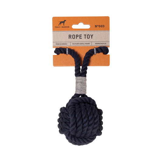 Rope Dog Toy, Navy