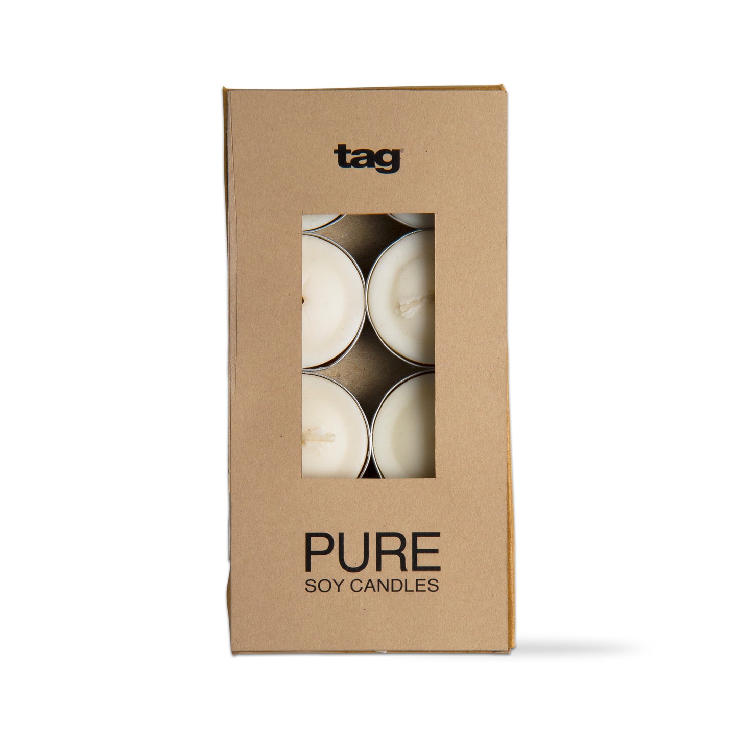 Pure Soy Tealights, 8 pack