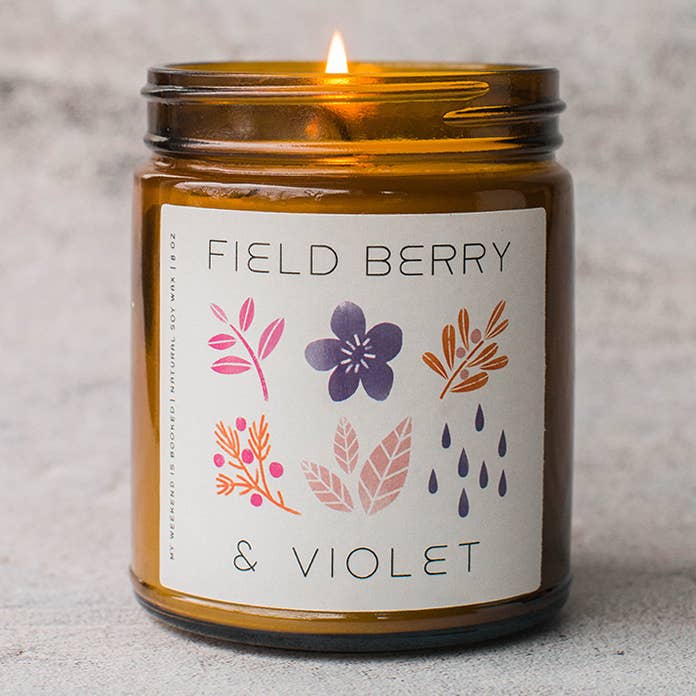 Field Berry & Violet Candle