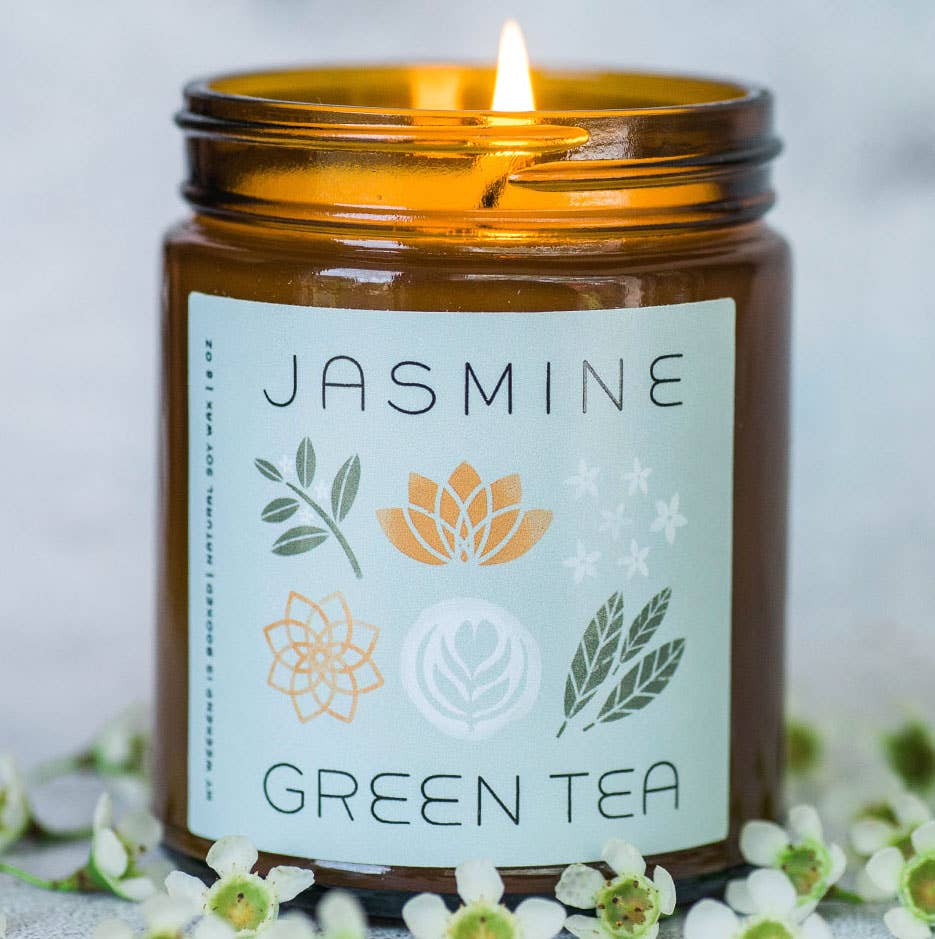 Jasmine Green Tea Soy Candle