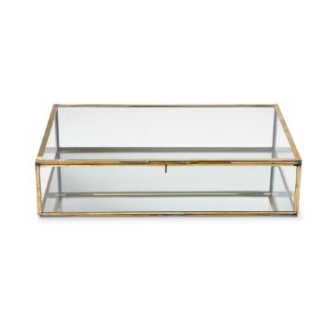 Brass + Glass Display Box