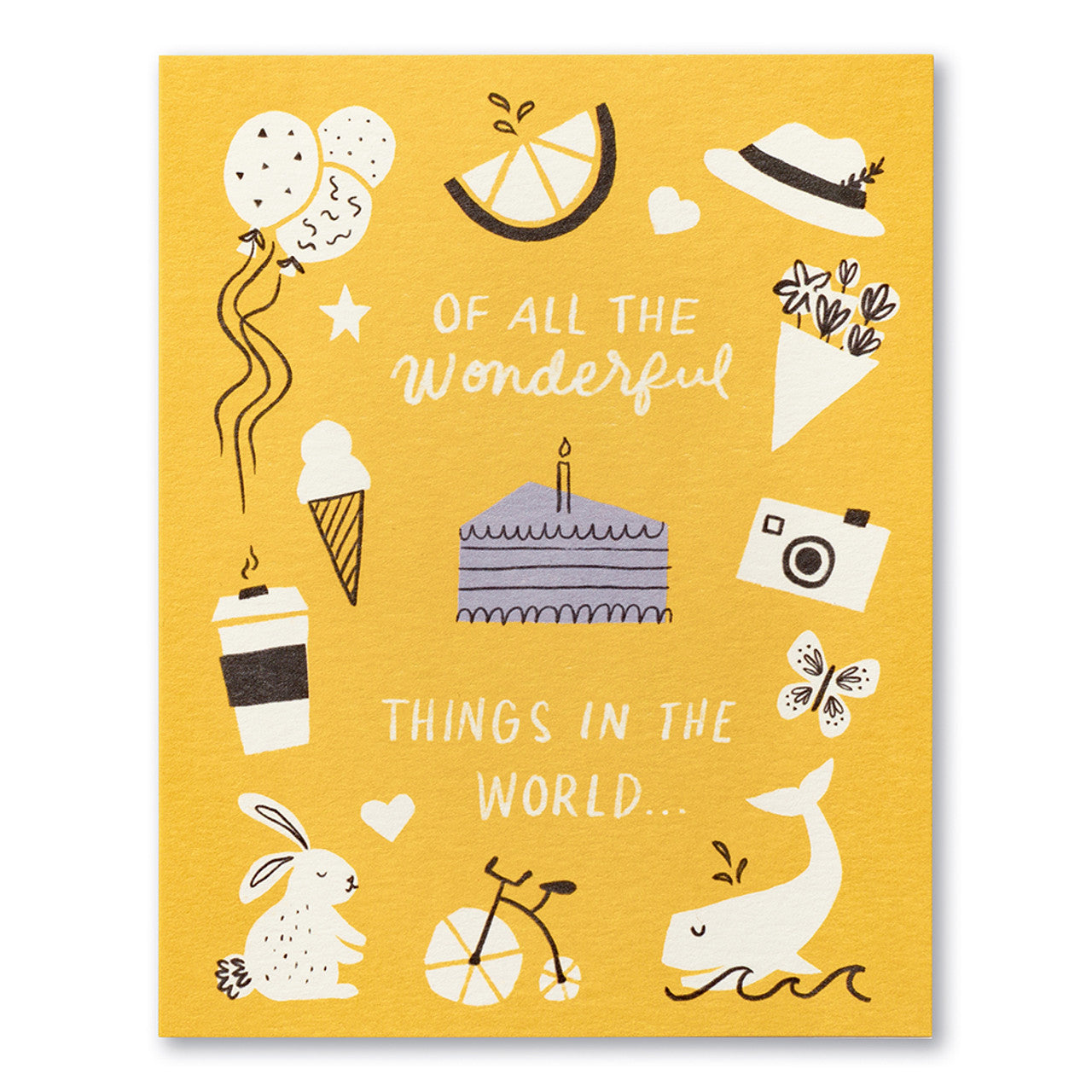 Of All The Wonderful Things In This World Card